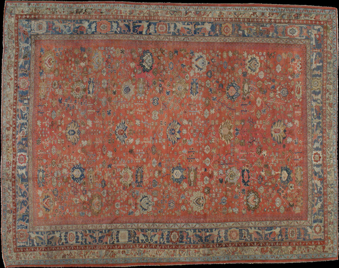 Antique ghiordes Carpet - # 52387