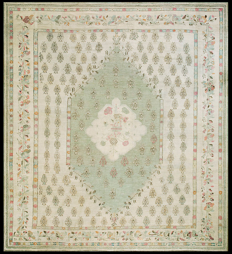 Antique ghiordes Carpet - # 8111