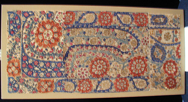 Antique greek island embroidery Rug - # 3435