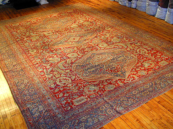 Antique hereke Carpet - # 1969