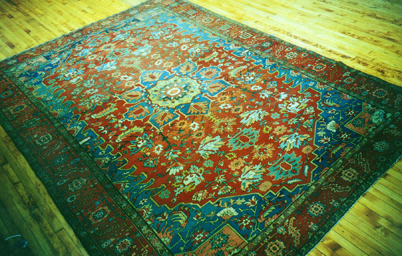 Antique heriz Carpet - # 1204