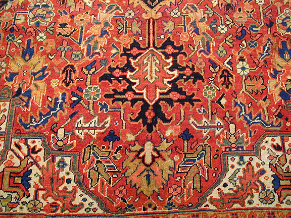 Antique heriz Carpet - # 2615