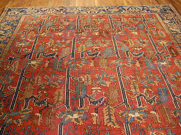 Antique heriz Carpet - # 3036