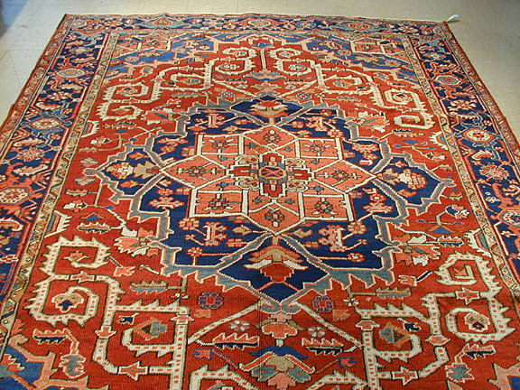 Antique heriz Carpet - # 3052