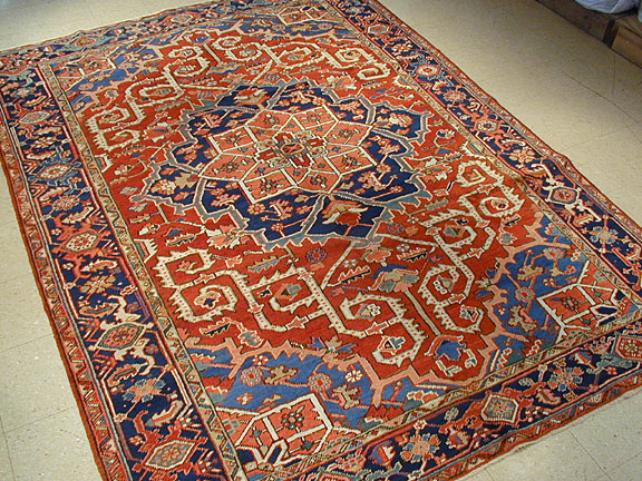Antique heriz Carpet - # 3052