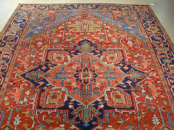 Antique heriz Carpet - # 3053