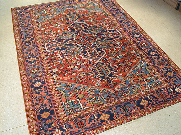 Antique heriz Carpet - # 3054