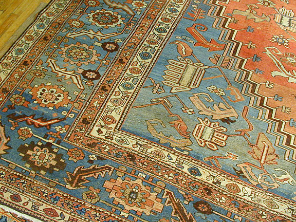 Antique heriz Carpet - # 3067