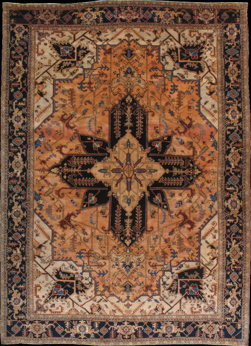 Antique heriz Carpet - # 41447