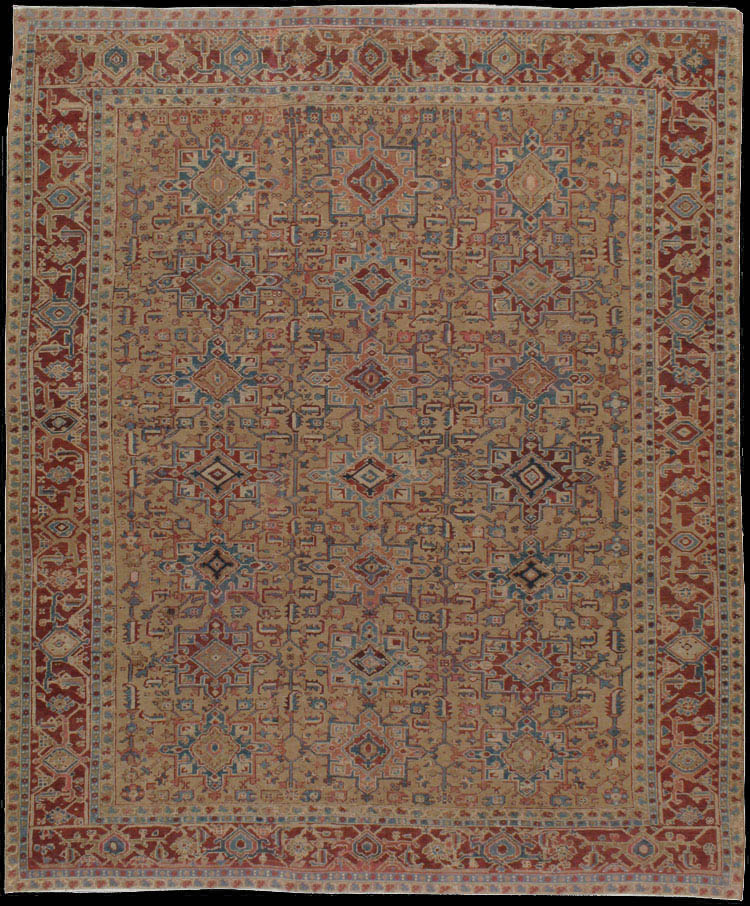 Antique heriz Carpet - # 41703