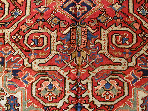 Antique heriz Carpet - # 4187