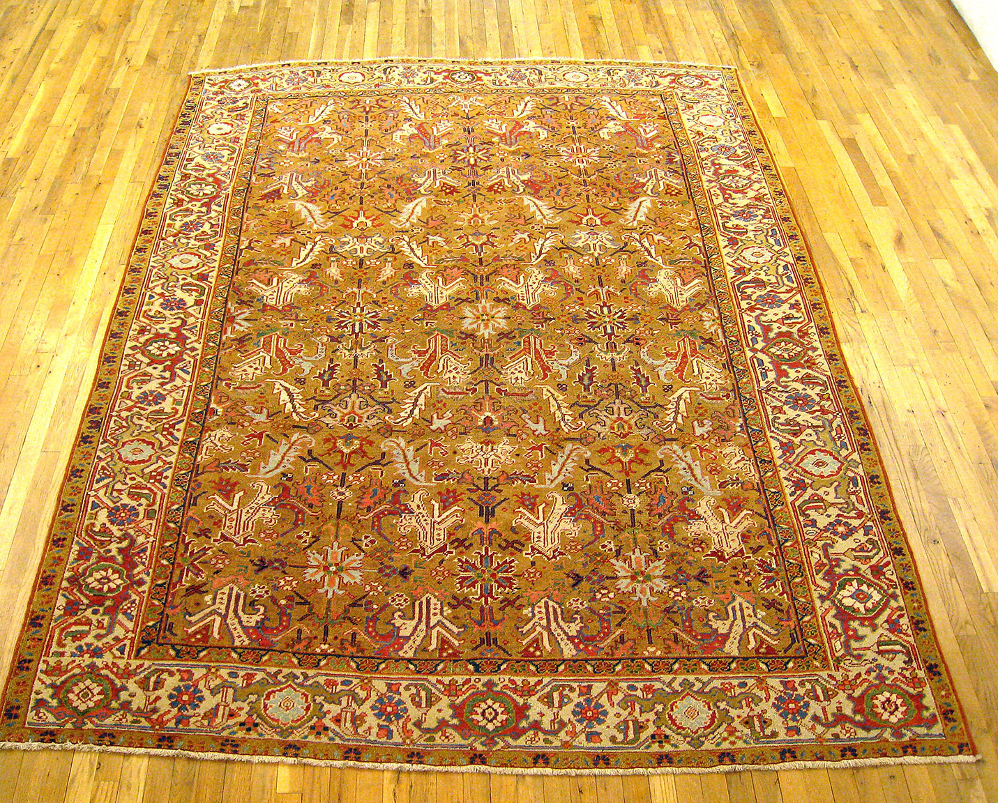 Antique heriz Carpet - # 4188