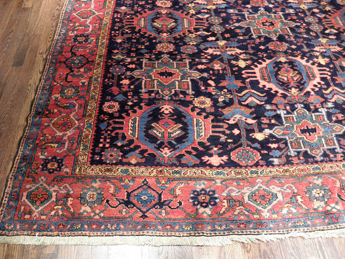 Antique heriz Carpet - # 4193