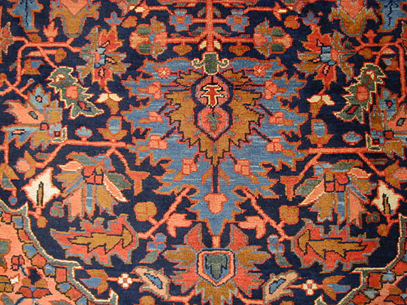 Antique heriz Carpet - # 4208