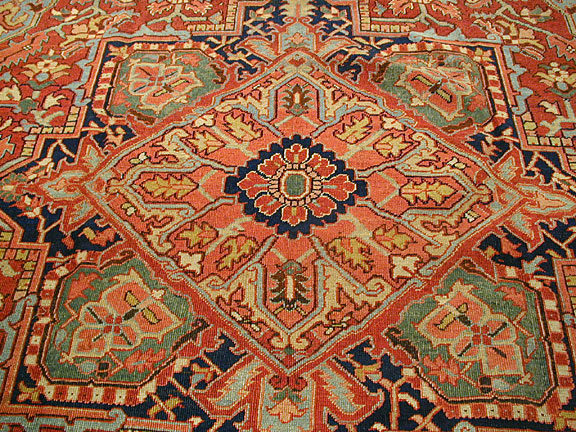 Antique heriz Carpet - # 4553
