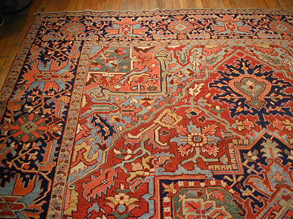 Antique heriz Carpet - # 4553
