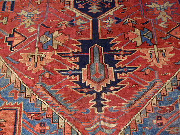 Antique heriz Carpet - # 4690