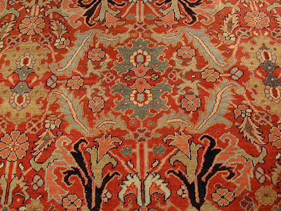 Antique heriz Carpet - # 4889