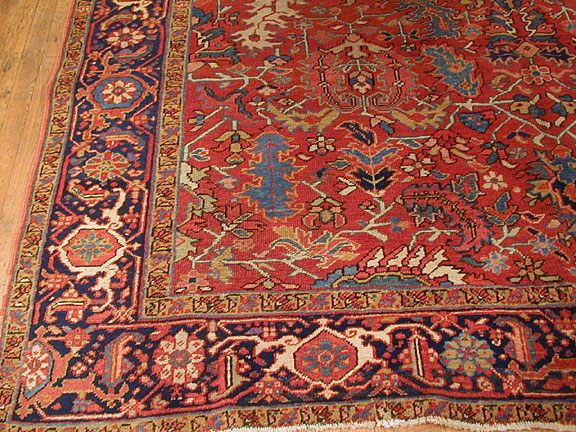 Antique heriz Carpet - # 4902