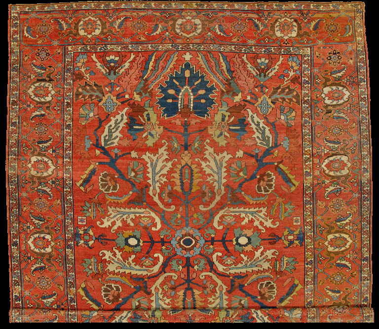 Antique heriz Carpet - # 50038