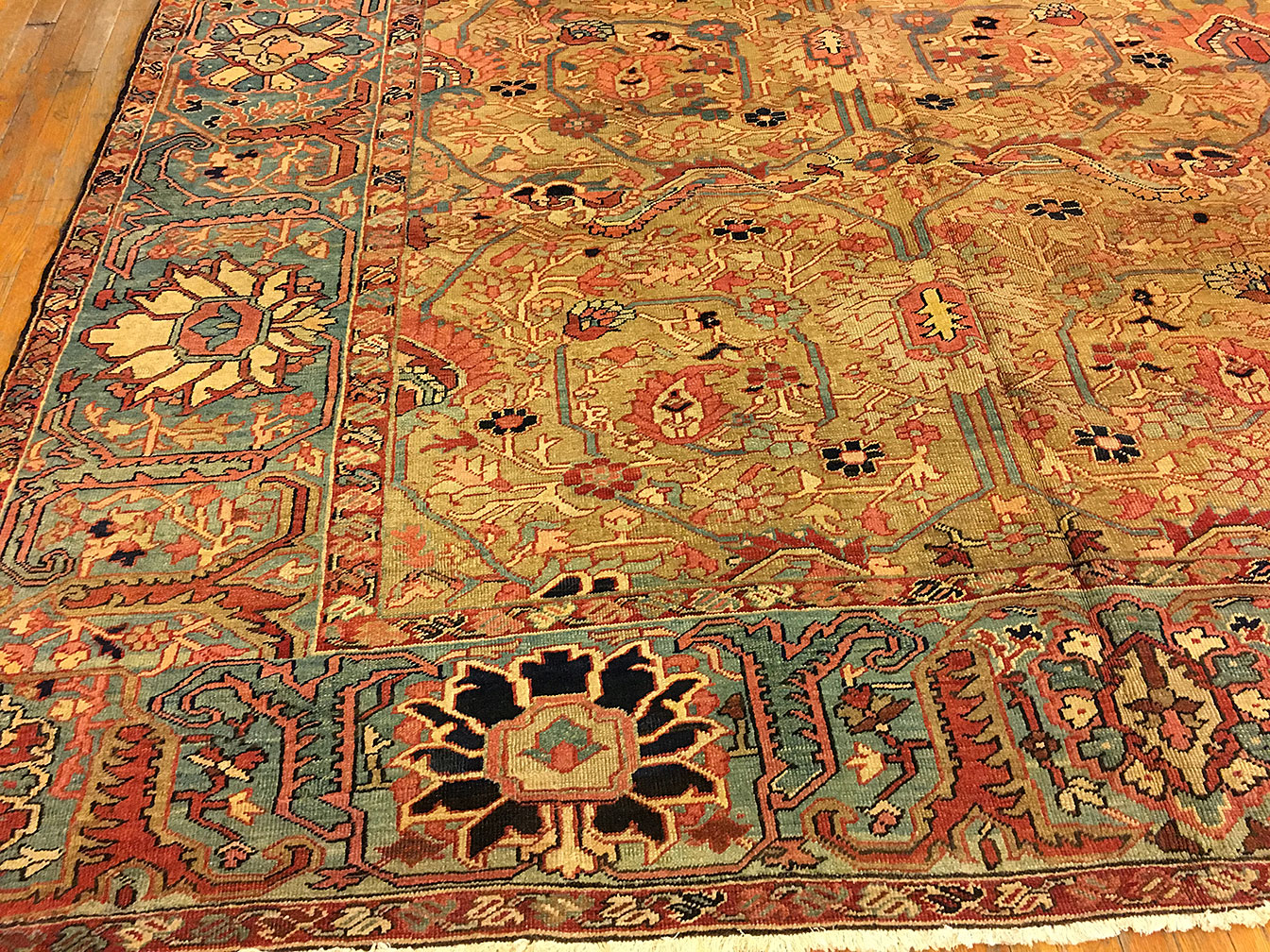 Antique heriz Carpet - # 50114