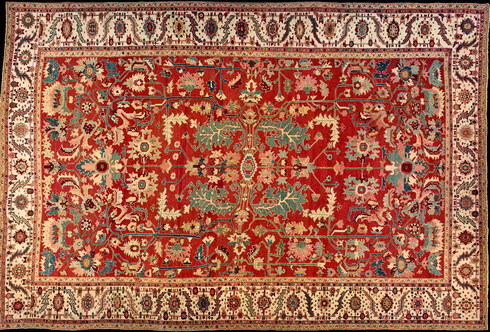 Antique heriz Carpet - # 50165