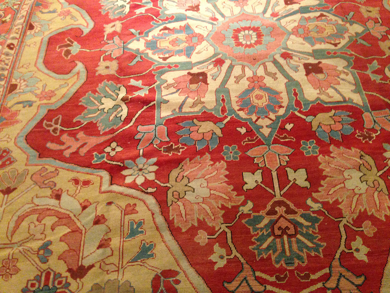 Antique heriz Carpet - # 50172