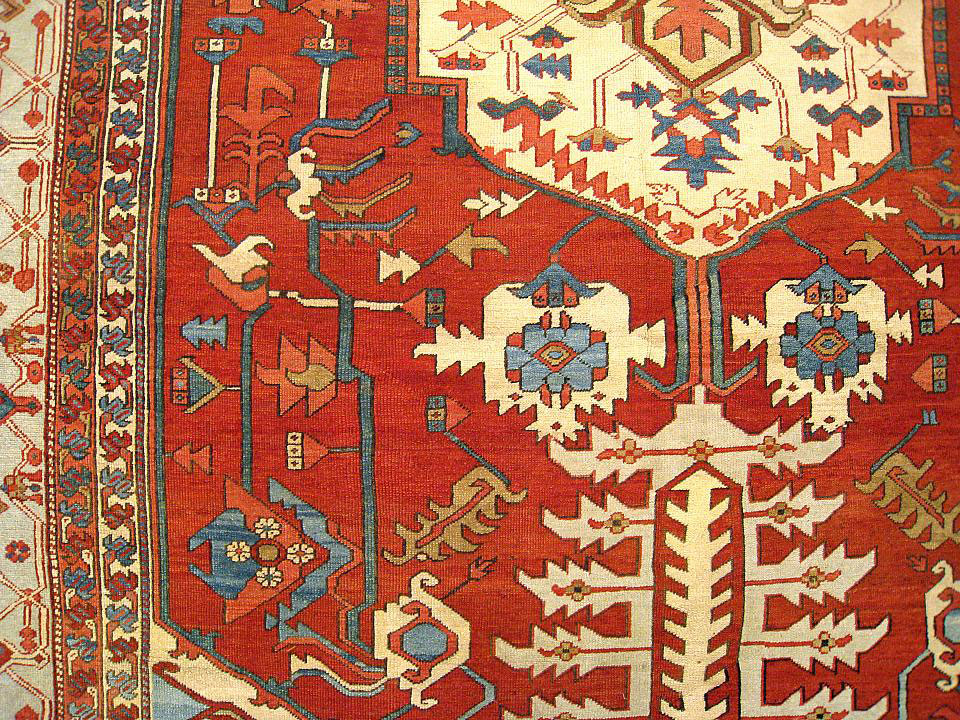 Antique heriz Carpet - # 50183