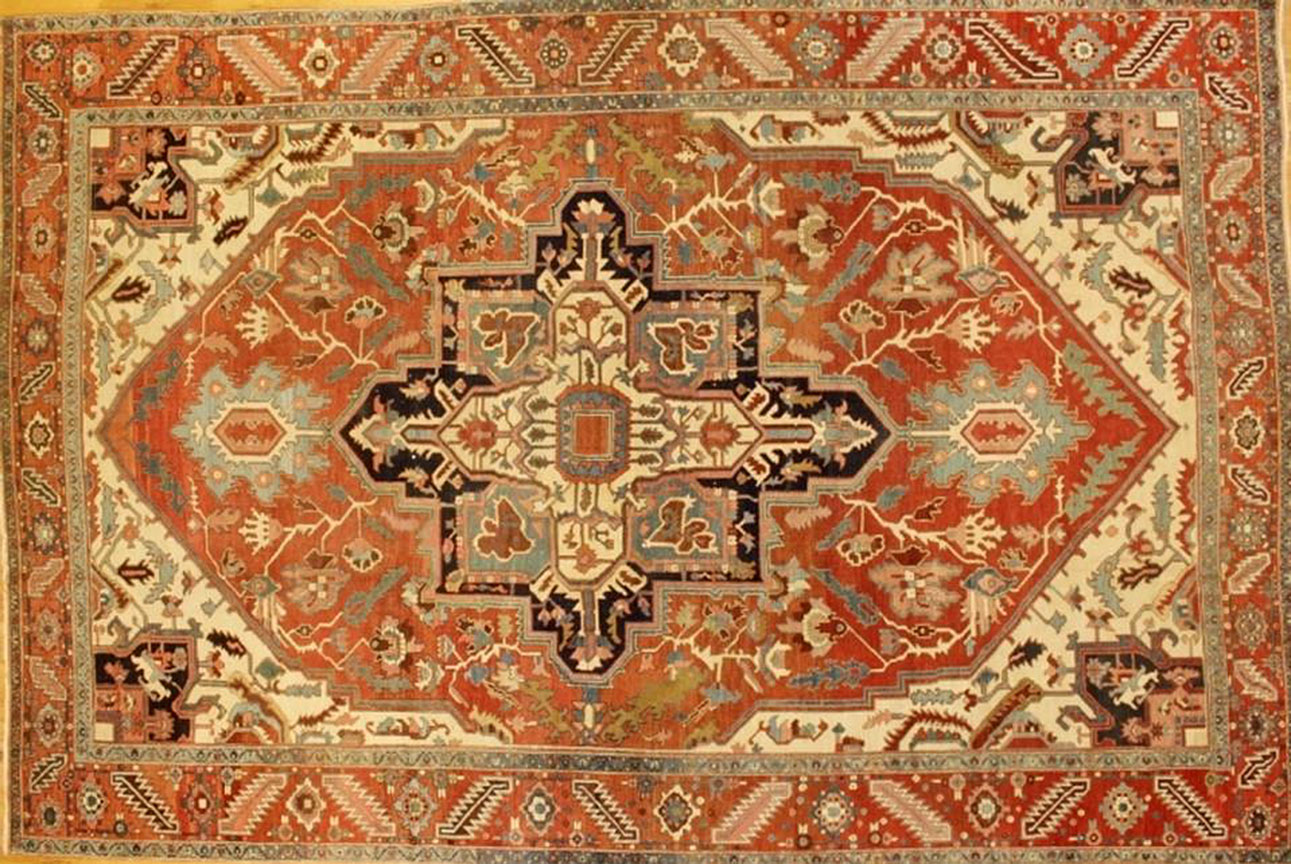 Antique heriz Carpet - # 50190
