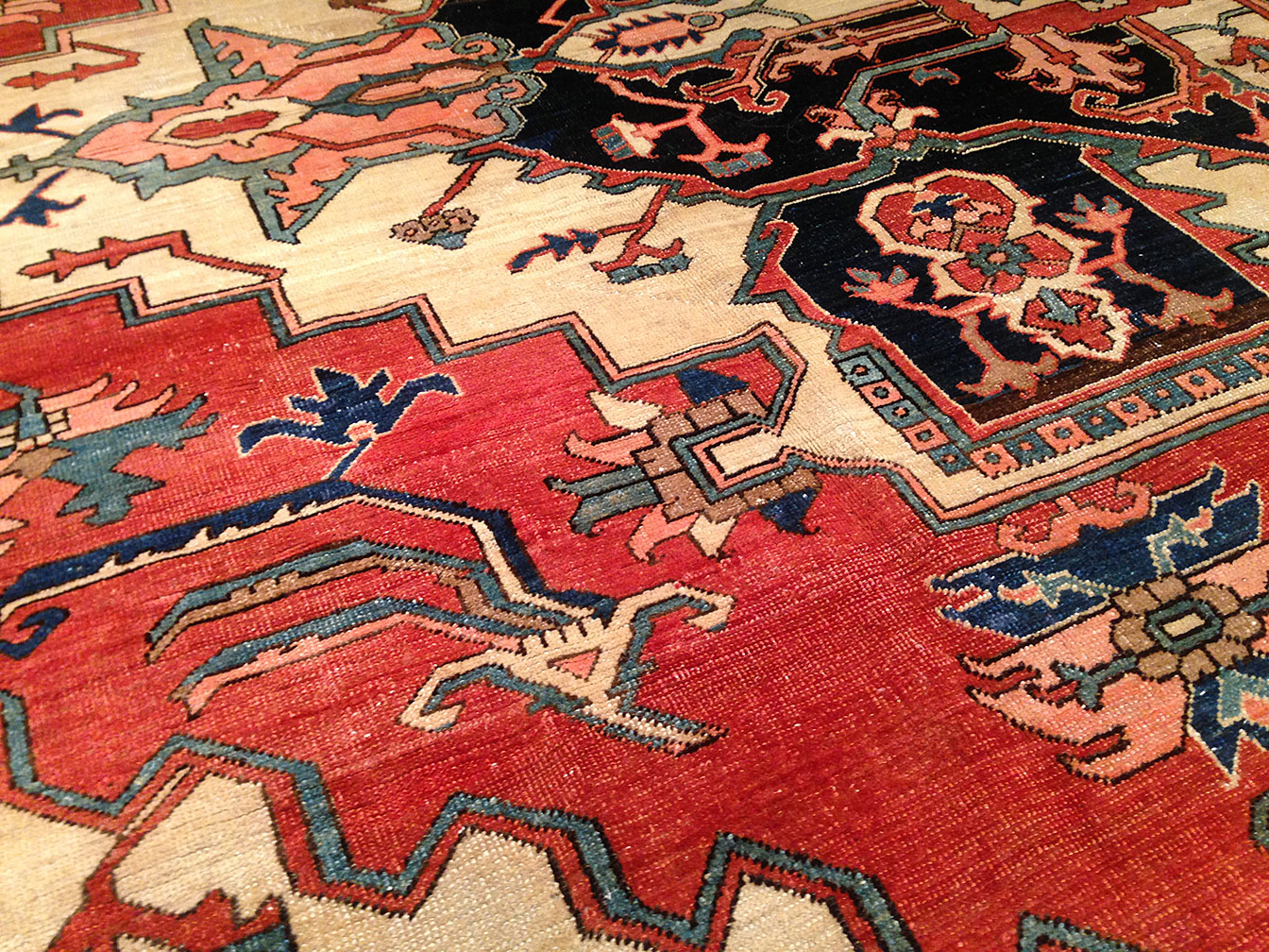 Antique heriz Carpet - # 50227