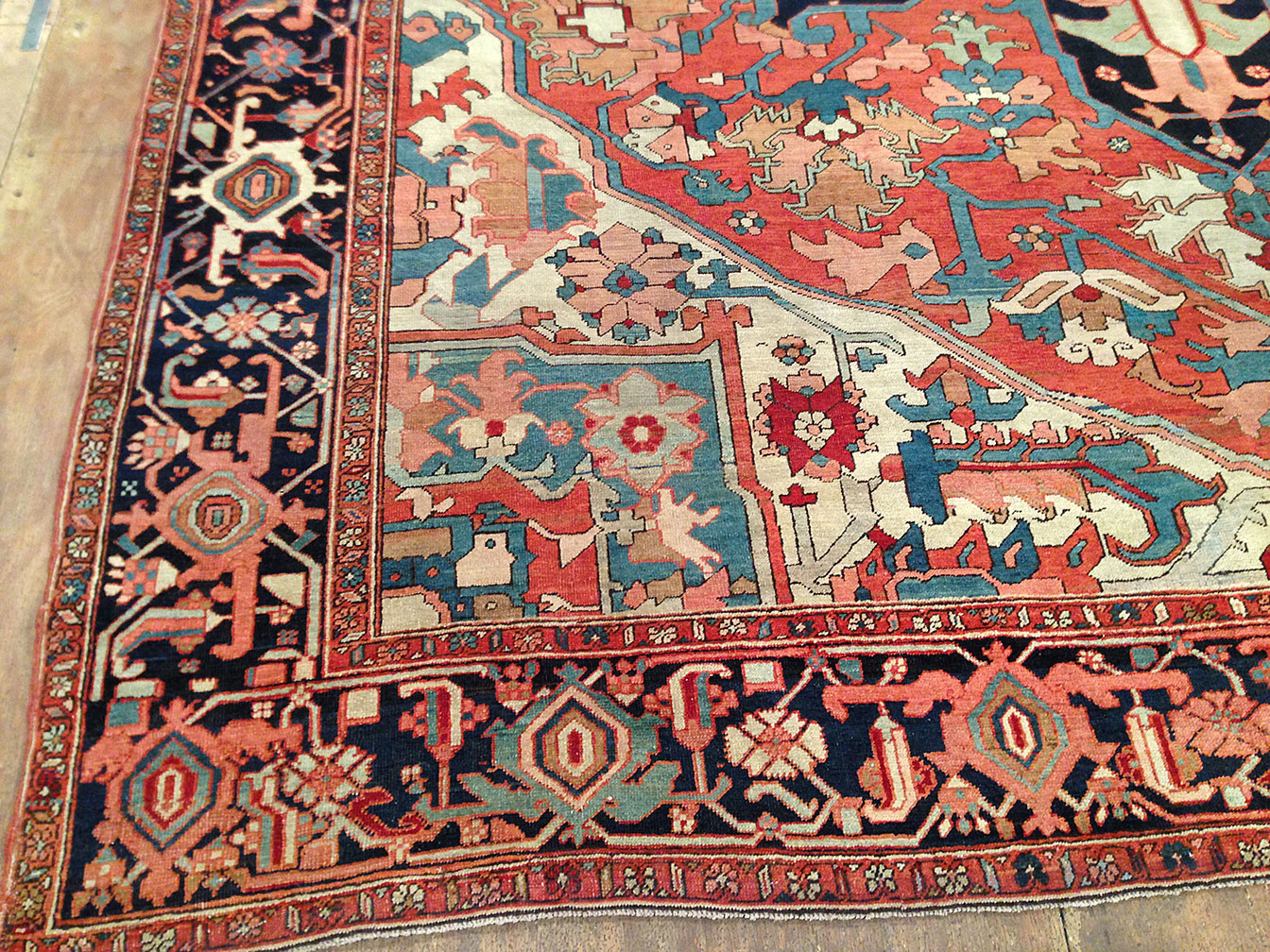 Antique heriz Carpet - # 50232