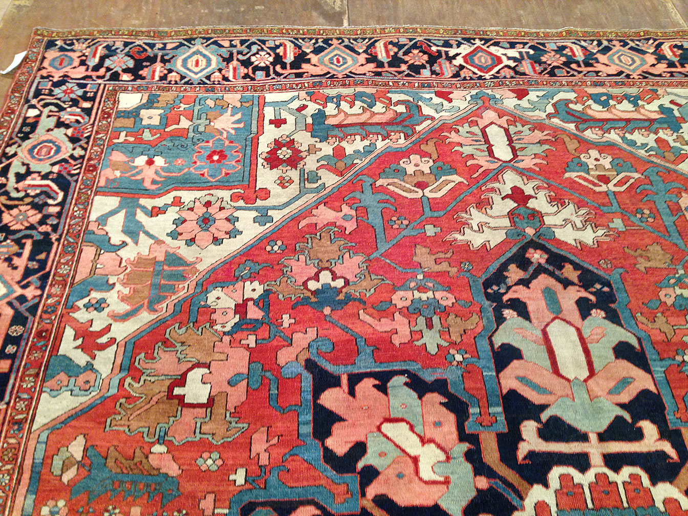 Antique heriz Carpet - # 50232