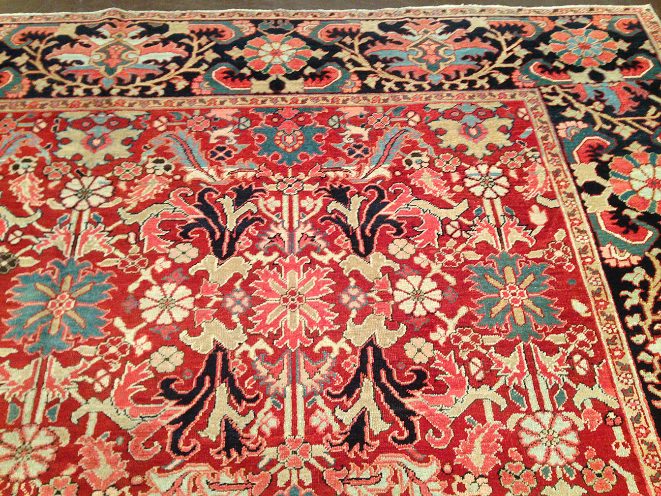 Antique heriz Carpet - # 50640