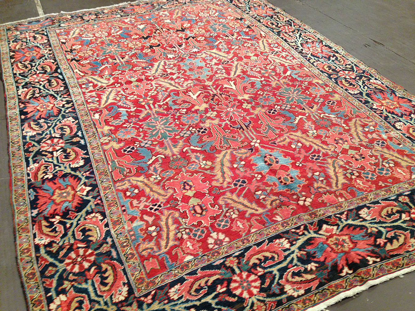Antique heriz Carpet - # 50641