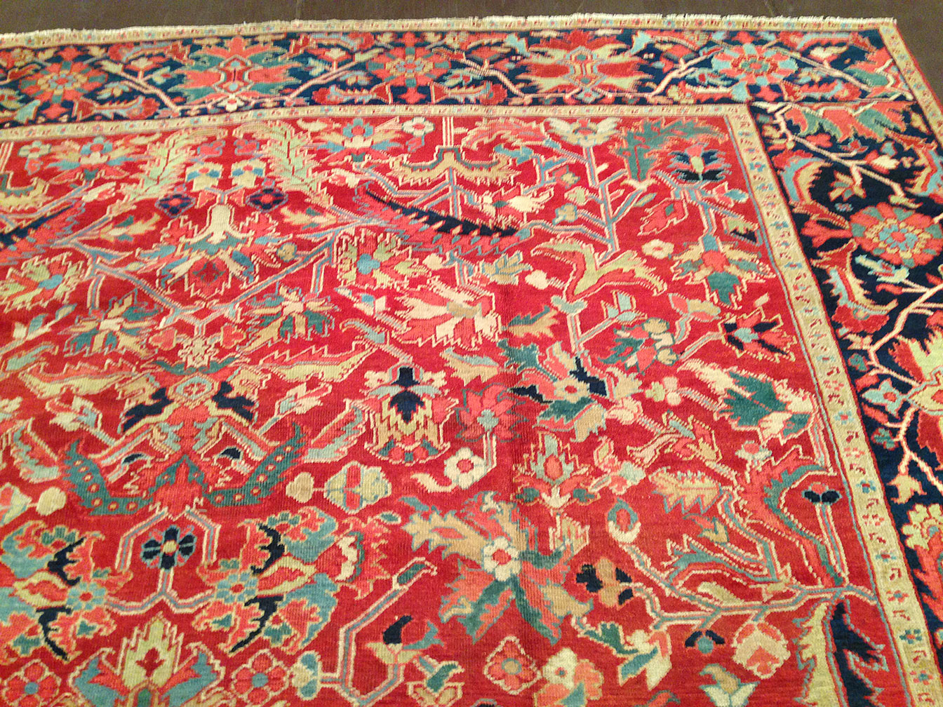 Antique heriz Carpet - # 50642