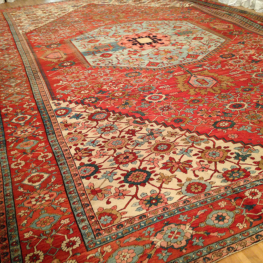 Antique heriz Carpet - # 50689