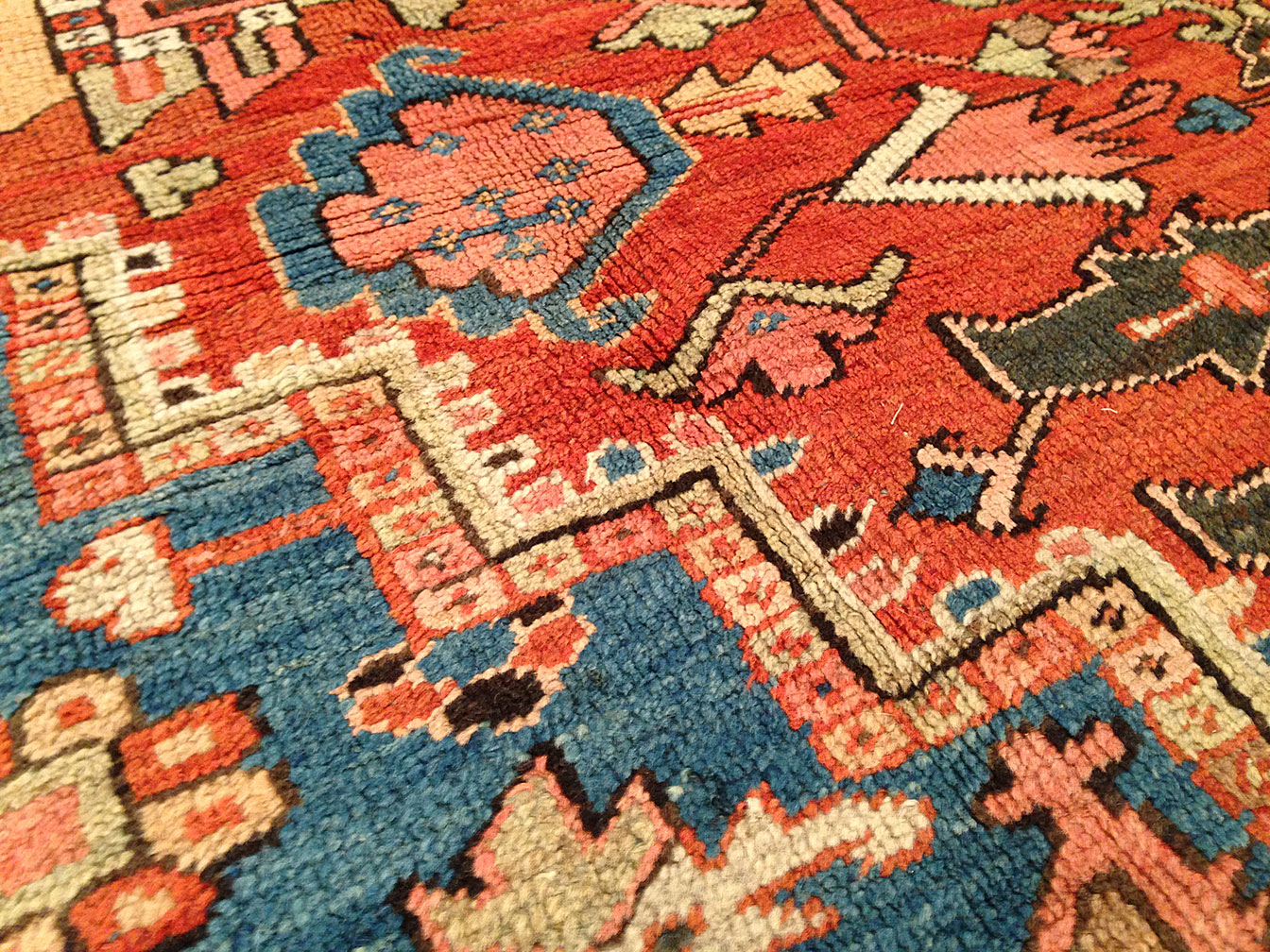 Antique heriz Carpet - # 50705