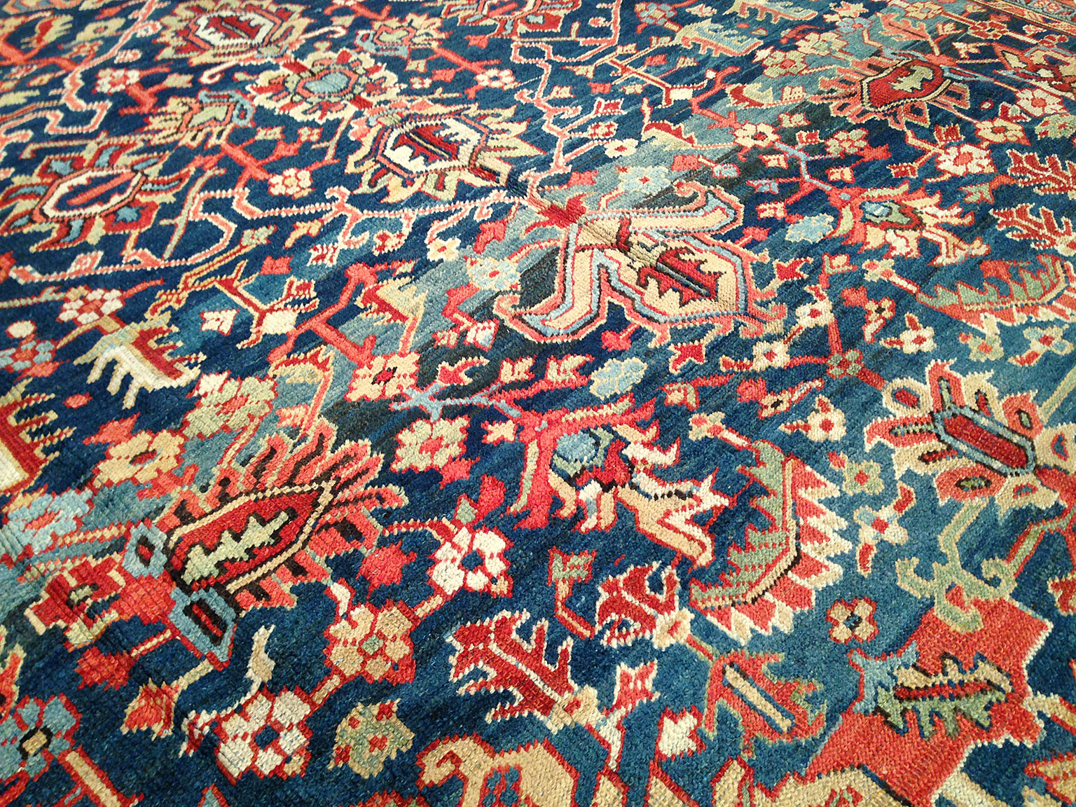 Antique heriz Carpet - # 50914