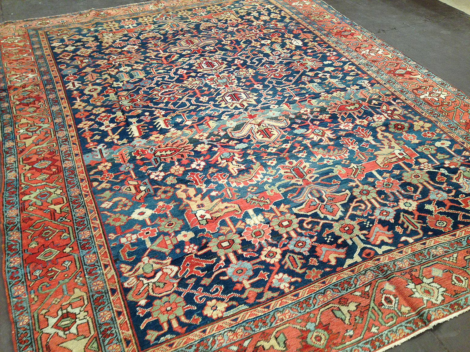 Antique heriz Carpet - # 50914