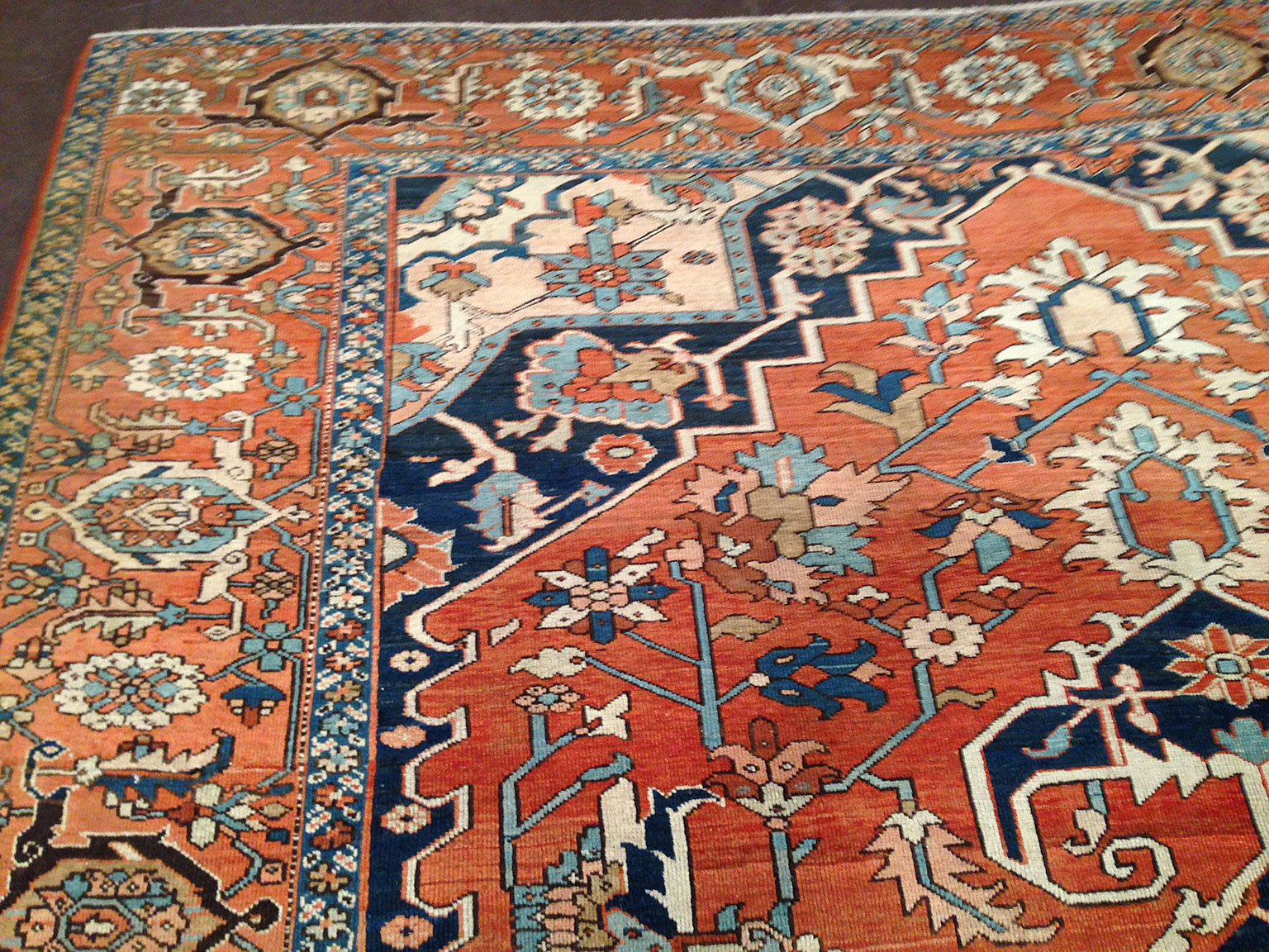 Antique heriz Carpet - # 50953