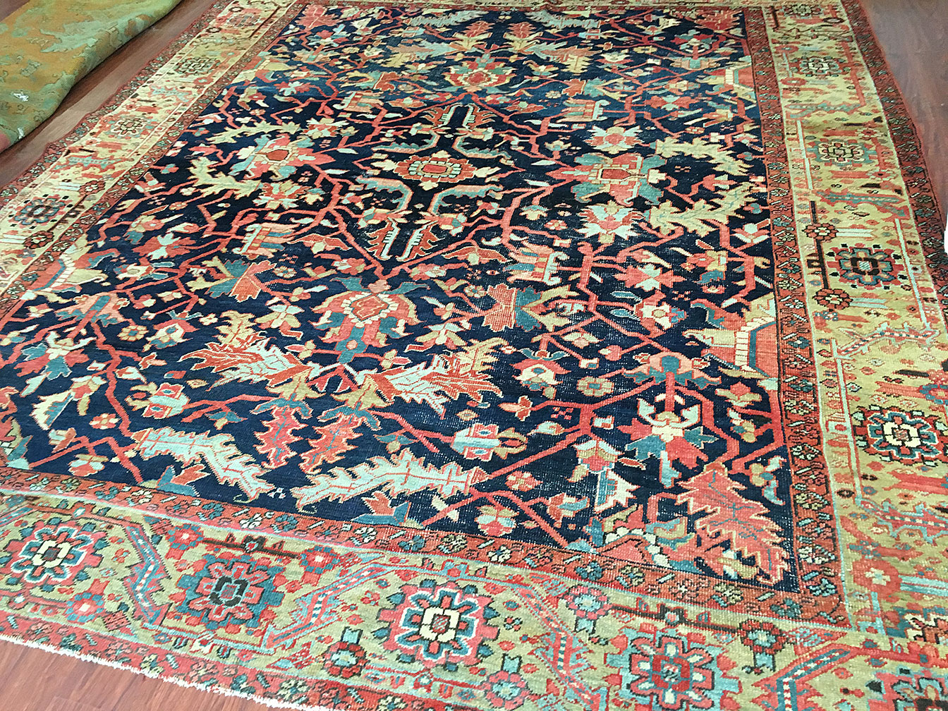 Antique heriz Carpet - # 51407