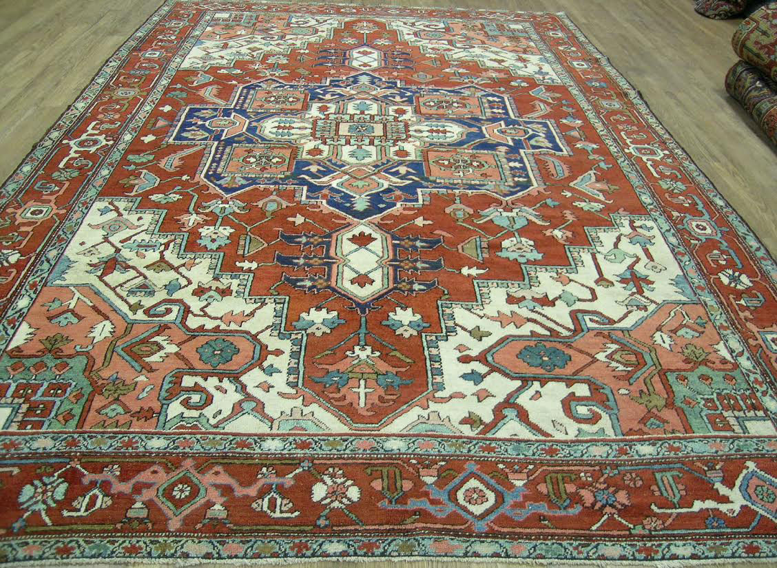 Antique heriz Carpet - # 51522