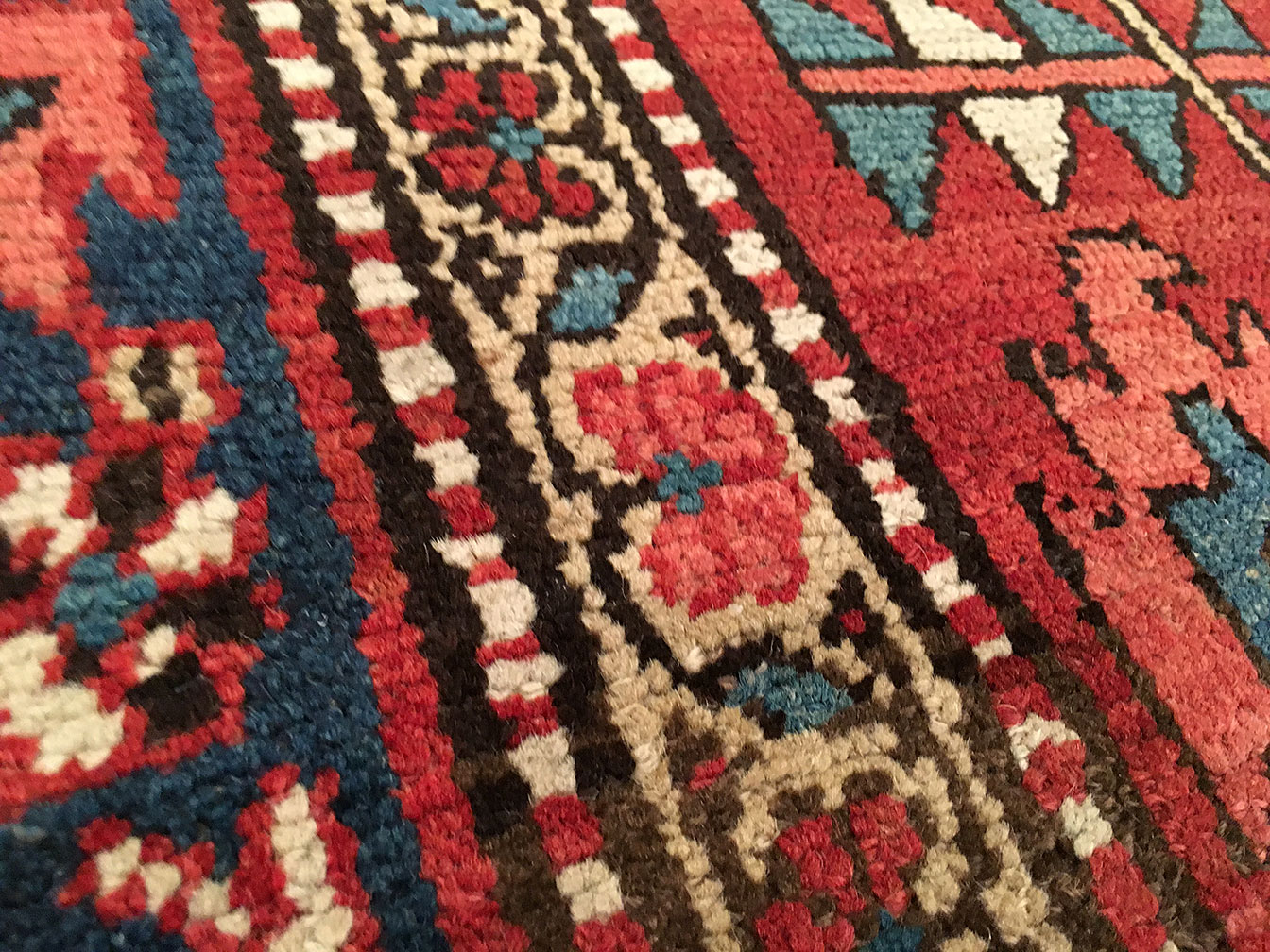 Antique heriz Carpet - # 51536