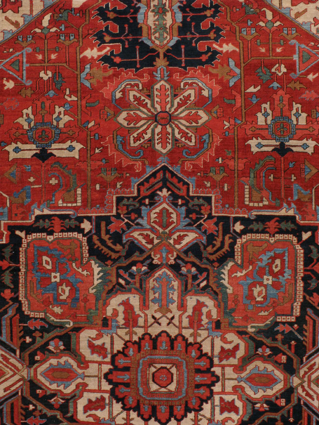 Antique heriz Carpet - # 51901