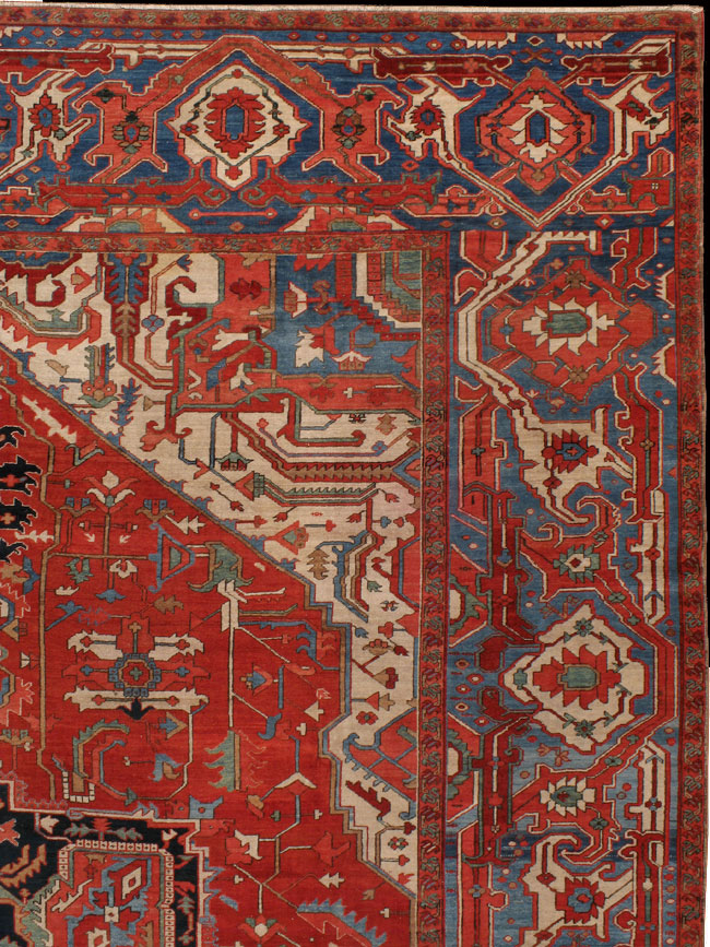 Antique heriz Carpet - # 51901
