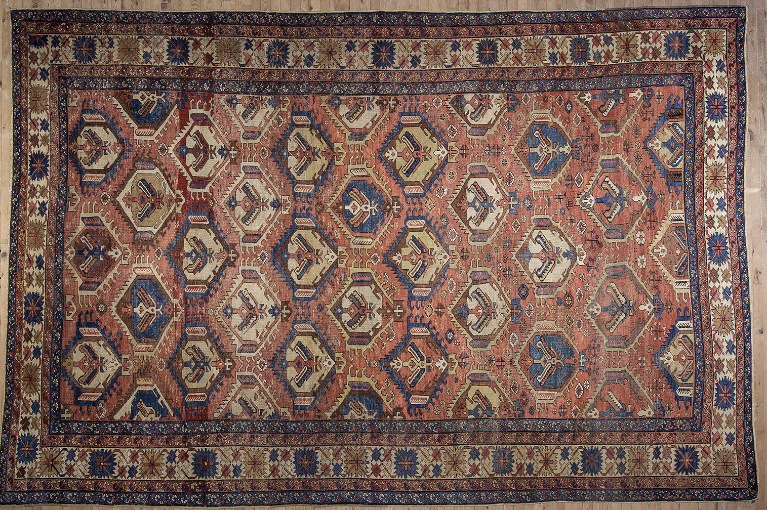 Antique heriz Carpet - # 52036