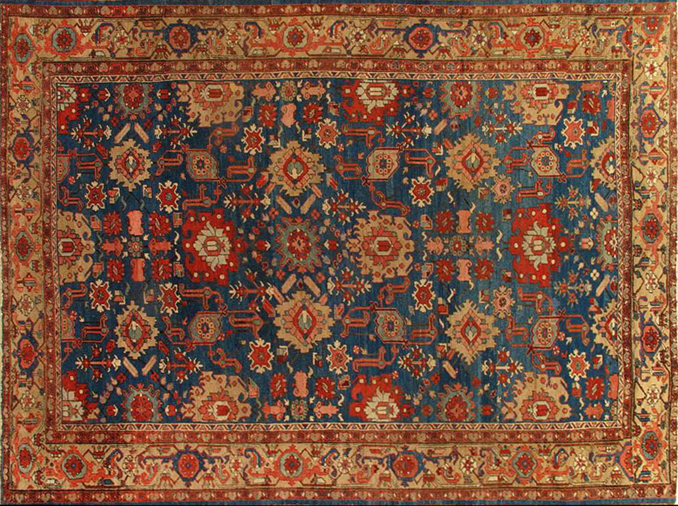 Antique heriz Carpet - # 52047