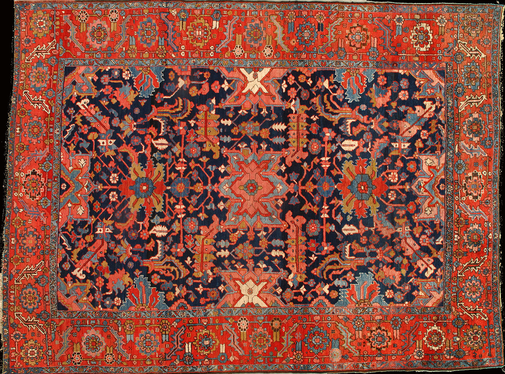 Antique heriz Carpet - # 52080