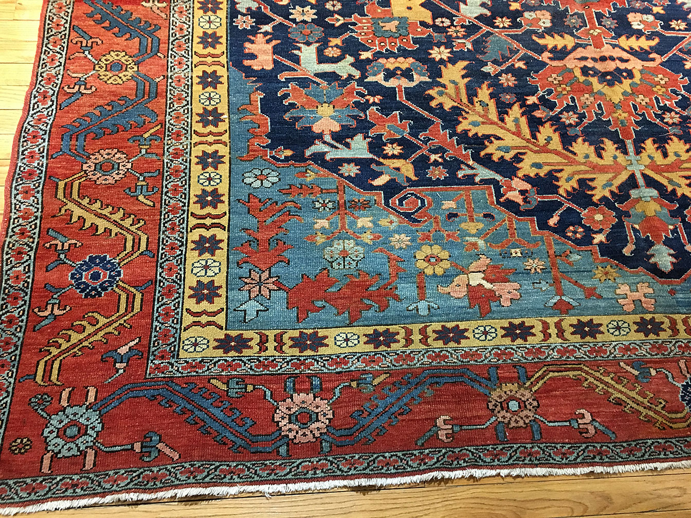 Antique heriz Carpet - # 52183
