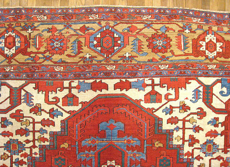 Antique heriz Carpet - # 52191